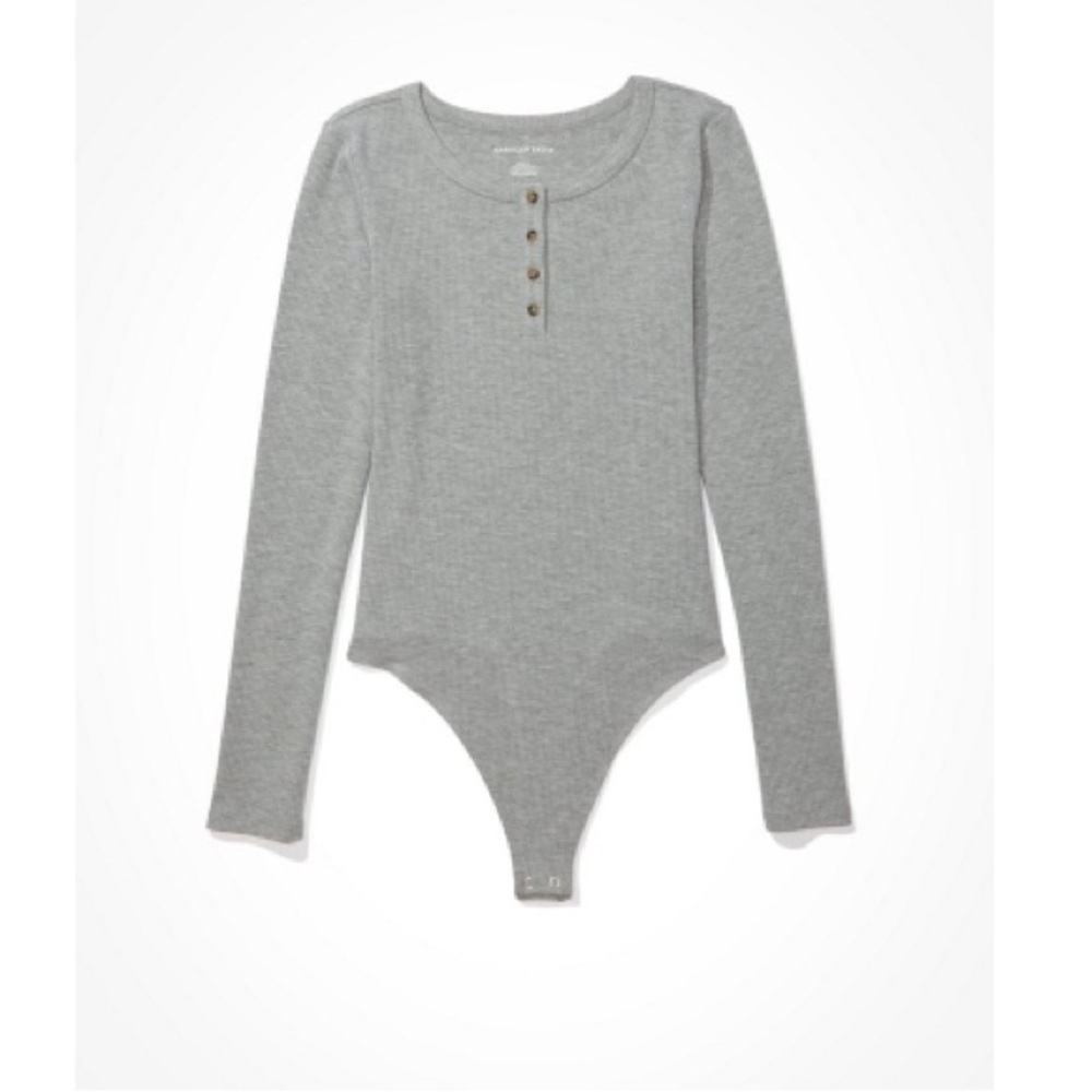 AE Long Sleeve Henley Bodysuit